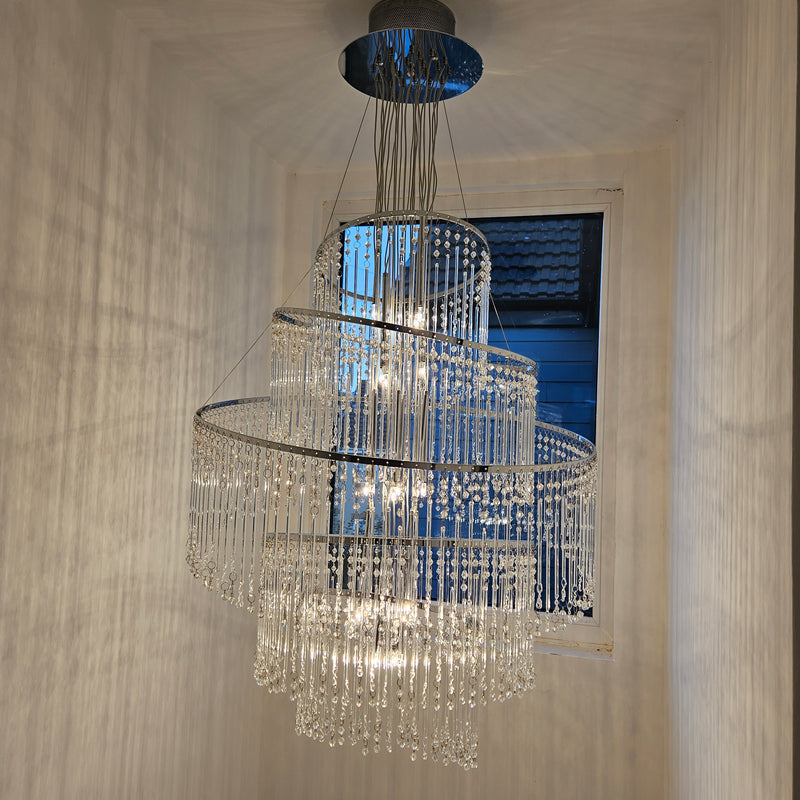 Camille 24 light crystal chandelier f