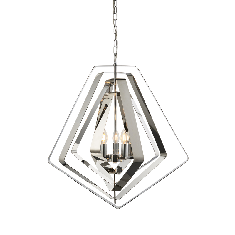 Endon Prisma 15 Light-76479 Flush Crystal chandelier 